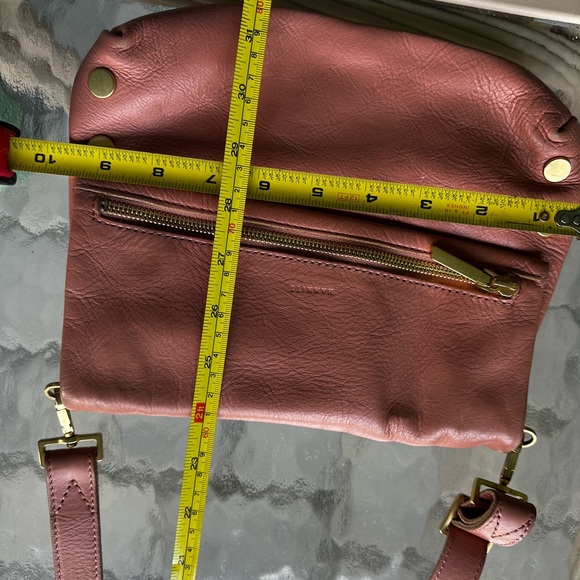 Pink Leather Shoulder Bag by Hammitt - Picture 3 of 8